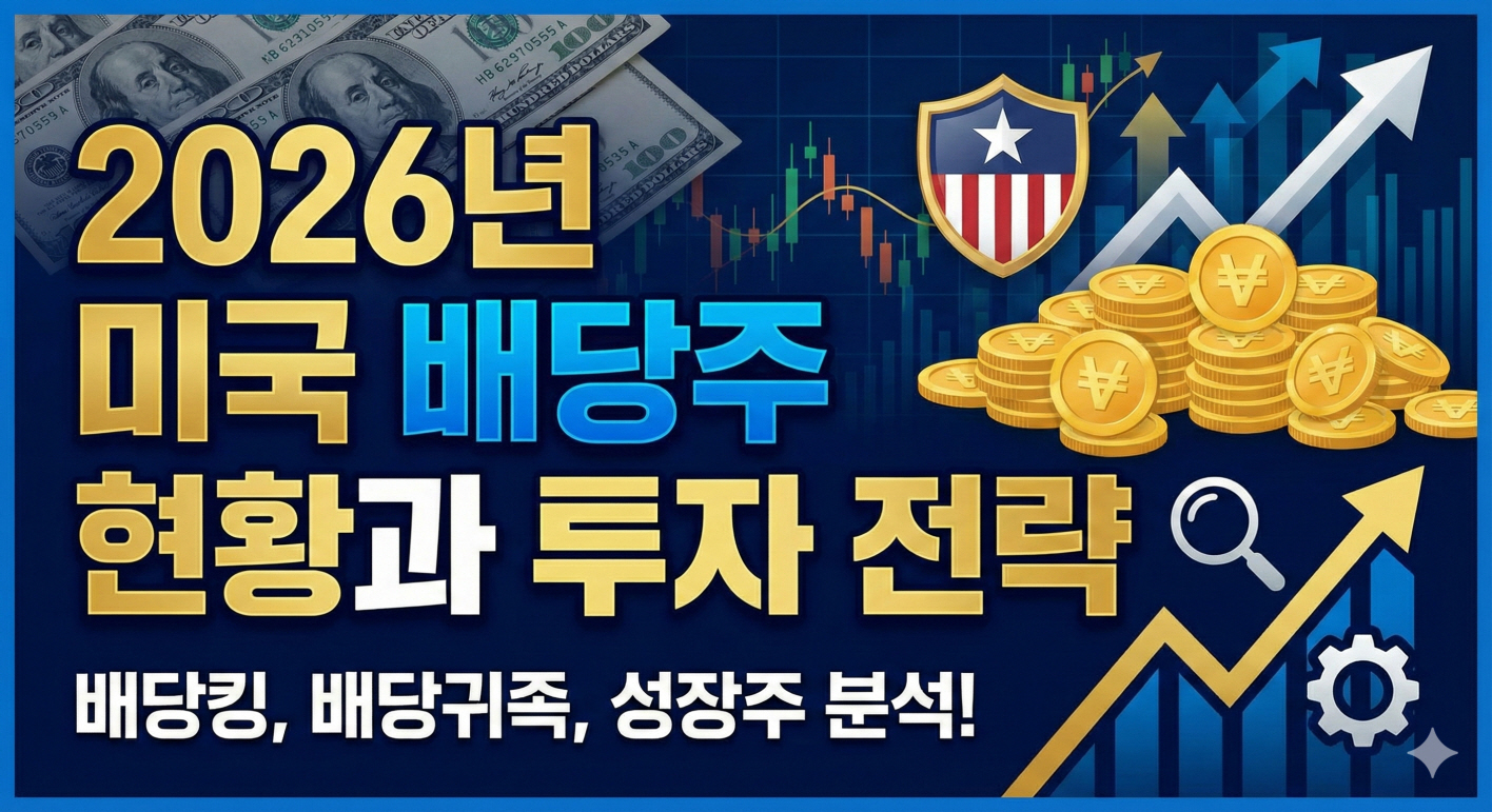 2026년 미국 배당주 현황과 투자전략