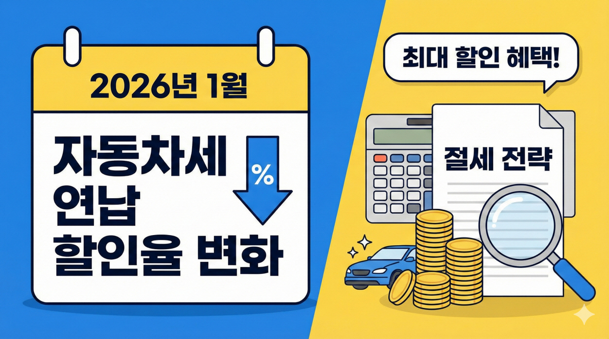 2026 자동차세 연납 신청