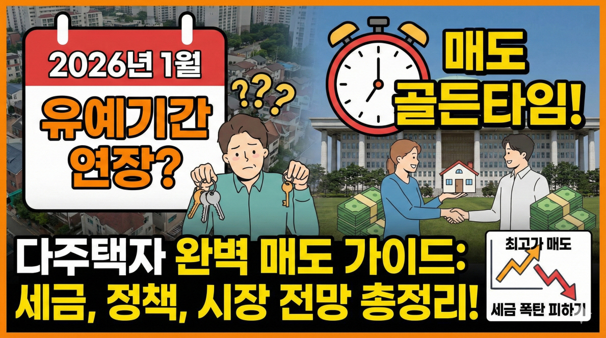 다주택자 양도세 유예