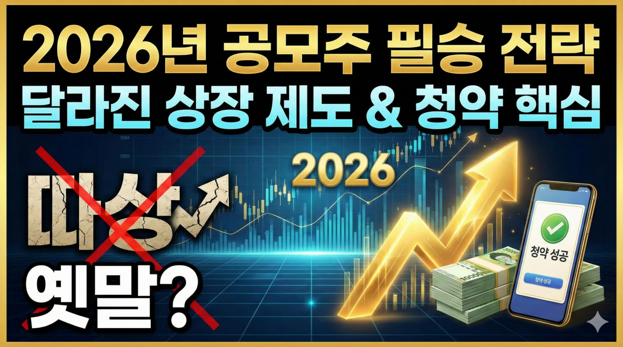 2026 공모주 필승 전략